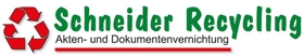 Logo der Schneider Aktenvernichtung